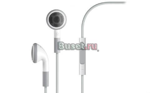 Наушники Apple с микрофоном и пультом (Белый) Санкт-Петербург