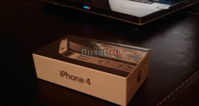IPhone 4  32 гб новый в москве франция без симлока Москва