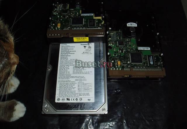 Seagate ST340014A 40GB есть 3 штуки Москва