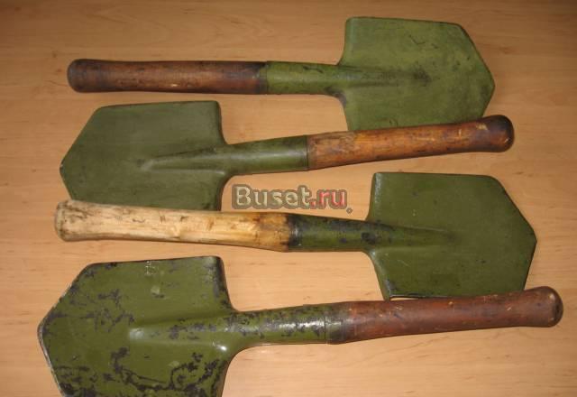 Малые пехотные лопаты ркка 1944 года выпуска Москва