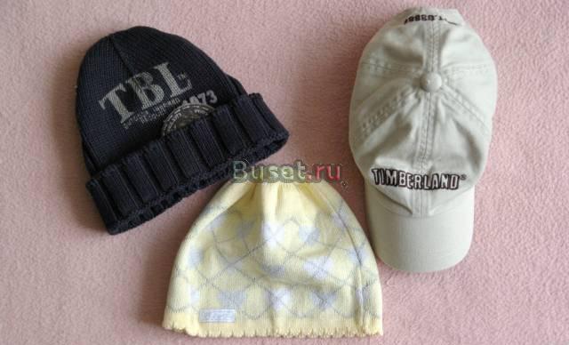 Шапка весна - осень вязанная хлопок тимберланд Москва