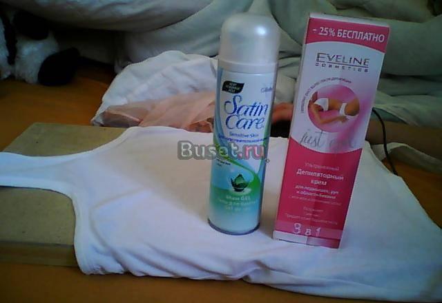 Satin Care + депилятор evelin Москва