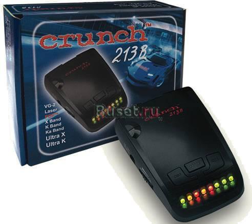 Лазер / радар-детектор (антирадар) Crunch 213B Новосибирск