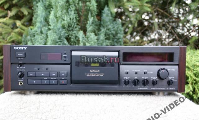 Топовая модель Sony TC-K990ES. Цвет чёрный Москва