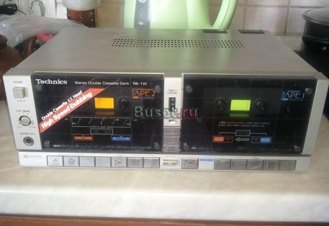 Двухкасетная дека technics RS-1W Москва