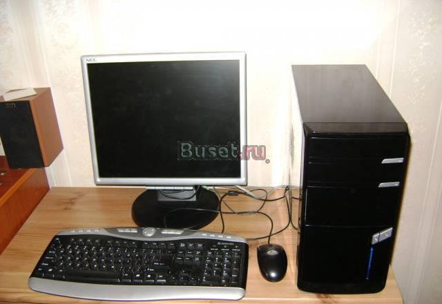 Dual Core E5200, 2533 MHz + 17" Nec Москва