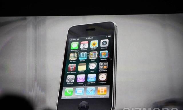 IPhone 3G16GB немного пацарапанaя задняя крышка ра Санкт-Петербург