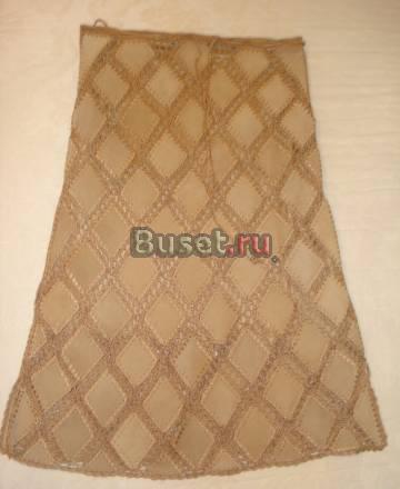 Юбка кожаная, длинная 83см Москва