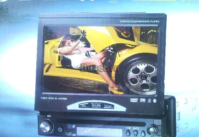 Pioneer сенсорный 1DIN DVD GPS доставка  бесплатно Ижевск