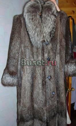 Нутриевая шуба для реставрации Иркутск