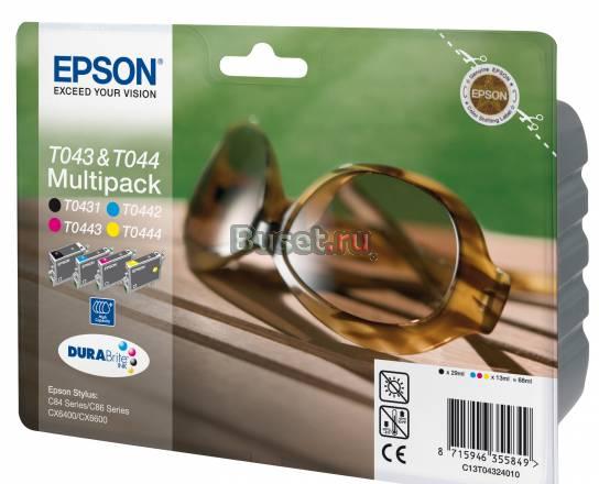Картриджи для Epson Stylus C84/C86/CX6400/CX6600 Москва