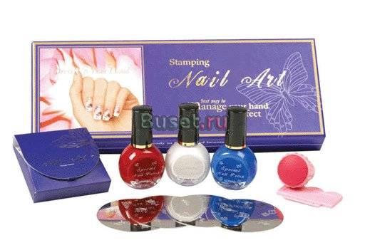 Стемпинг. Дизайн ногтей Санкт-Петербург