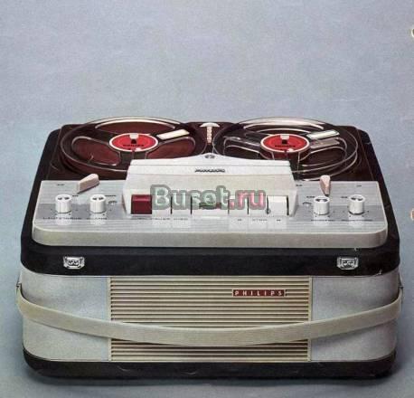 Катушечный магнитофон Philips EL-3534 1963г Москва