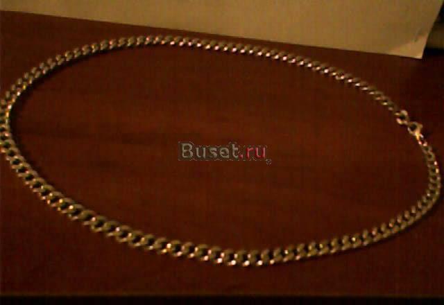Цепь серебрянная 100 грамм. Проба 999 Москва
