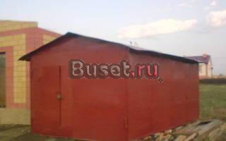 Металлический гараж, 3х6, зеленого цвета Москва