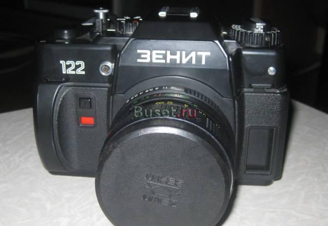 Плёночный зеркальный фотоаппарат Zenit 122 с чехло Москва
