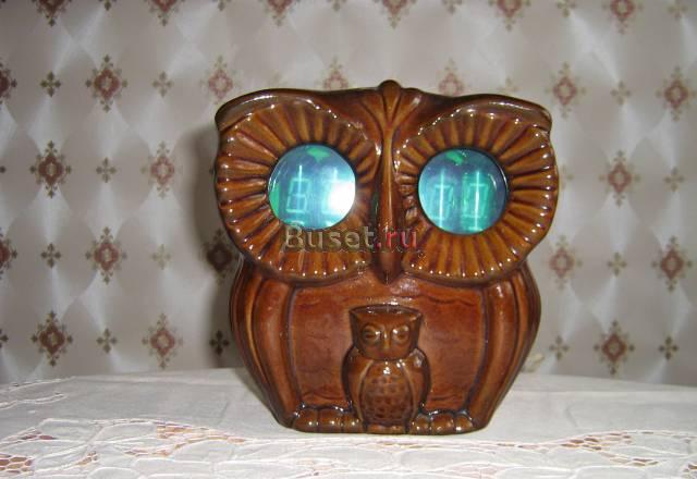 Часы электронные в виде совы( СССР) Москва