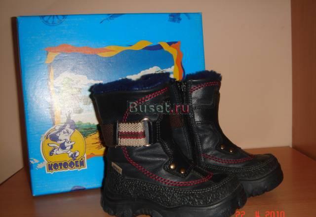 Детские зимние сапожки Котофей Москва