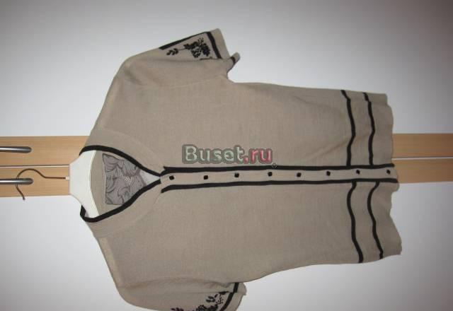 Трикотажная кофта с декором из бисера Санкт-Петербург