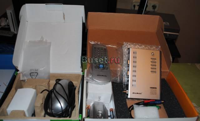 TV тюнер AVerTV Box 9 + антенна с усилителем Москва