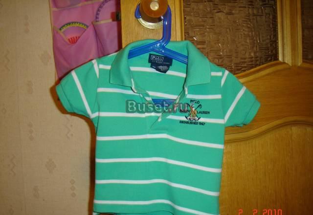 Поло Ralph Lauren (из США) марк.6-9 м. до 80 см Москва