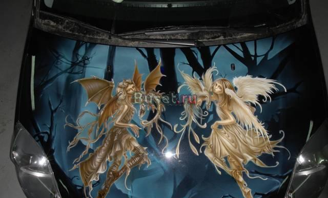 Аэрография, художественное оформление автомобилей Нижний Новгород