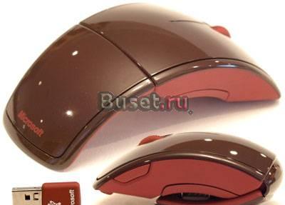 Стильная беспроводная мышка Microsoft Arc Mouse Санкт-Петербург