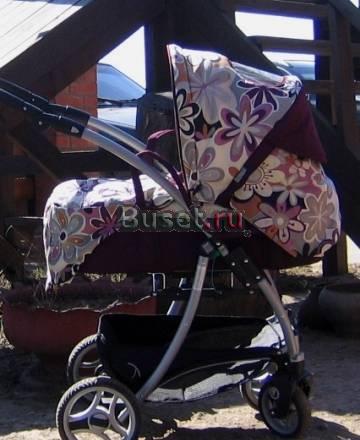 Коляска Teutonia Lambda 2 в 1 Trend Flower Москва