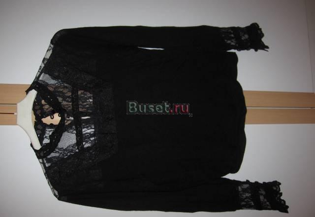 Трикотажная блузка с кружевом stefanel Санкт-Петербург