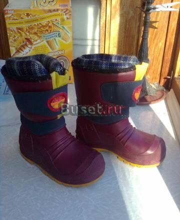 Рез. сапожки, по стельке 17см за 200 Санкт-Петербург