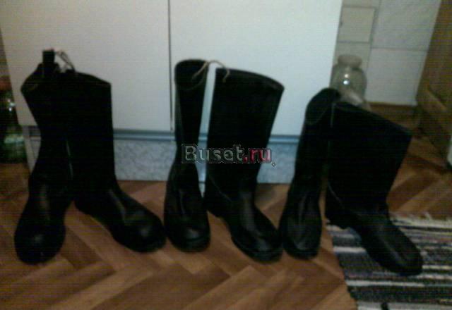 Кирзовые сапоги 3 пары Санкт-Петербург