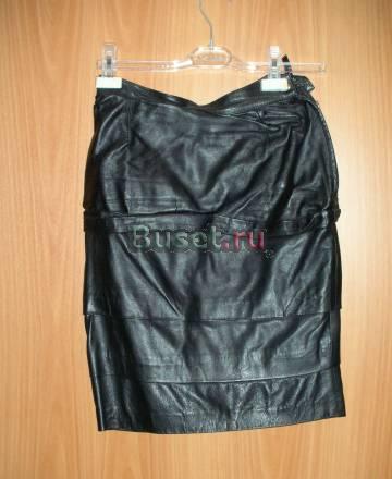 Кожаная юбка-карандаш италия Москва