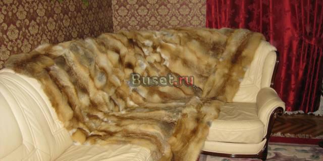 Шикарный плед из лисы Москва