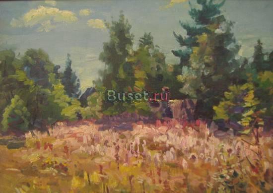Картина холст масло  1994 г. 1 f-artplanet.ru Москва