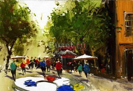 Картина холст акрил 2008 г. 2  f-artplanet.ru Москва
