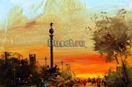 Картина холст акрил 2008 г. 10  f-artplanet.ru Москва