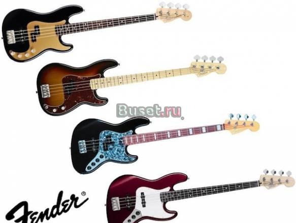 Бас-гитары Fender Москва
