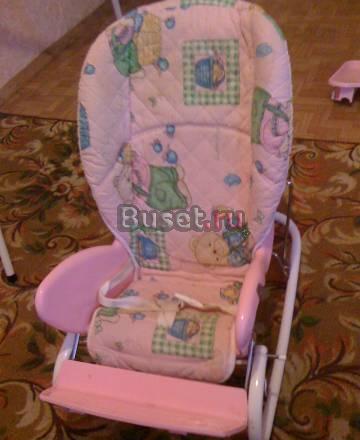 Стульчик для кормления+шезлонг+качели в одном Ульяновка