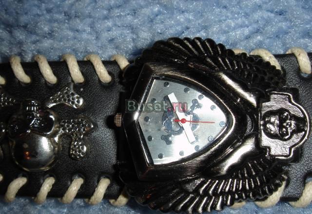 Мужские часы в байкерском  гот стиле Москва