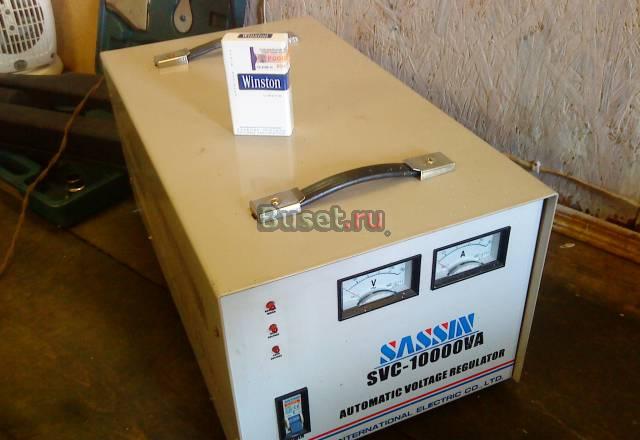 Стабилизатор 1-фазный sassin SVC-10000 W Москва