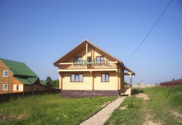 Красивый новый Дом из бревна в Струнино Москва