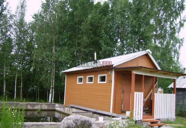 Участок с времянкой и баней Санкт-Петербург