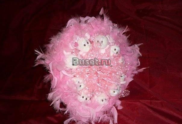 Букет из игрушек за 1 500 руб Москва