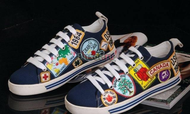 Новые кеды Dsquared2 за 3 400 руб Москва