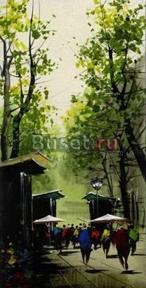 Картина холст акрил 2007 г. 1  f-artplanet.ru Москва