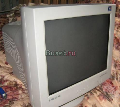 Плоский ЭЛТ монитор Samsung 753DFX отличное сост Санкт-Петербург