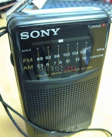 Карманный радиоприемник sony IFC-S14 Москва