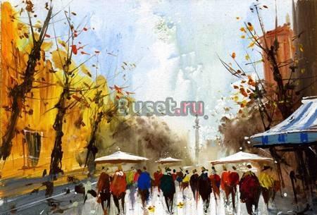 Картина холст акрил 2008 г. 1а  f-artplanet.ru Москва