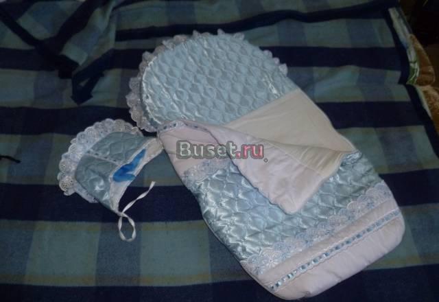 Конверт на выписку+одеяло Санкт-Петербург