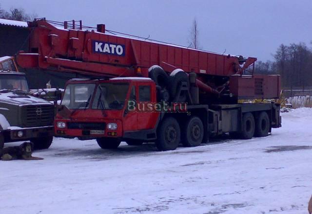 Кран самоходный колесный като NK-500  пи Санкт-Петербург